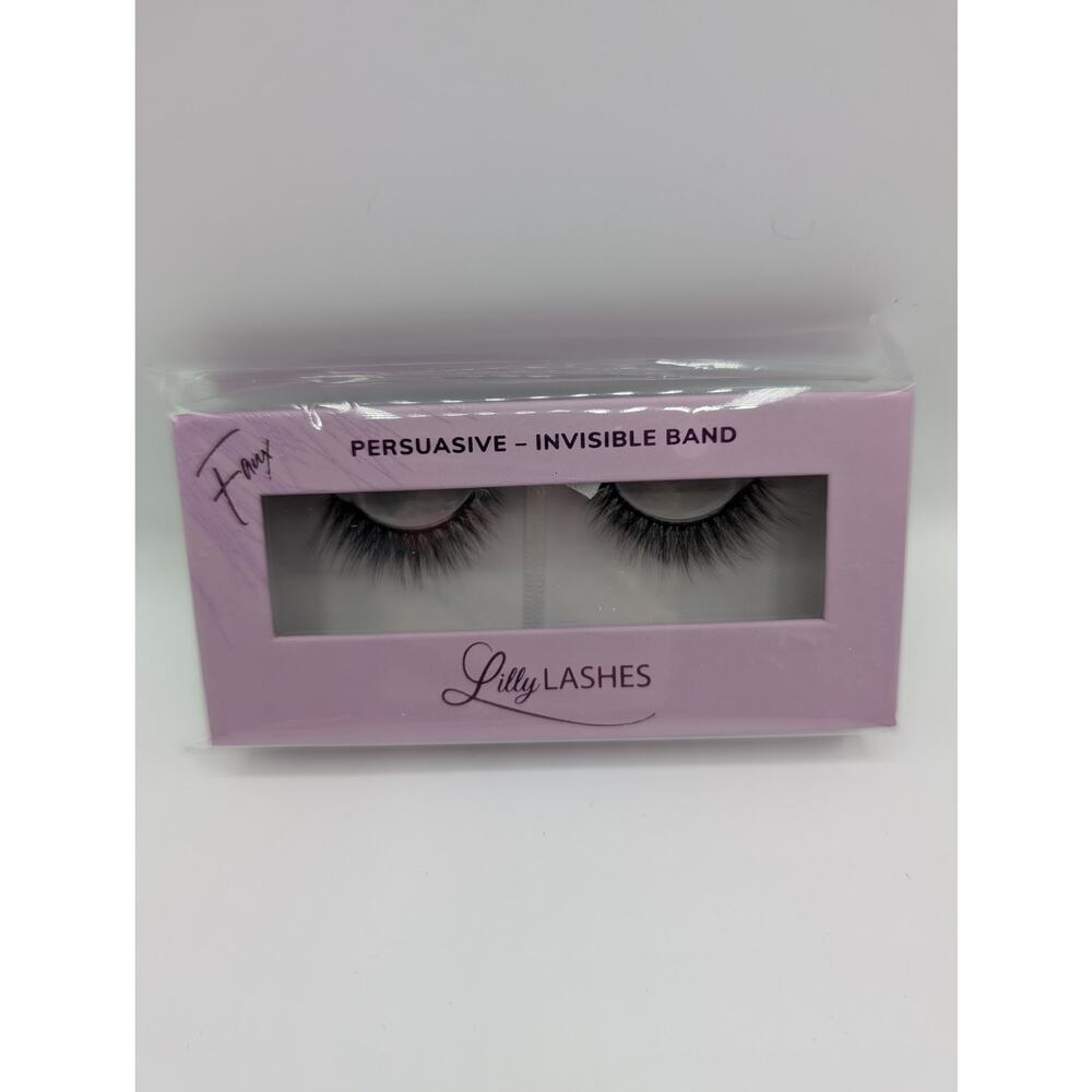 Lilly Lashes Persuasive Invisible Band Faux Mink Women's